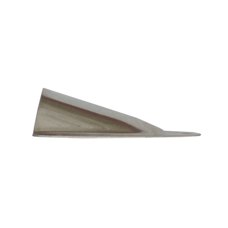 Amarine Made Stainless Steel Cable Cover,Boat Transducer Wiring Cover,Clamshell Vent