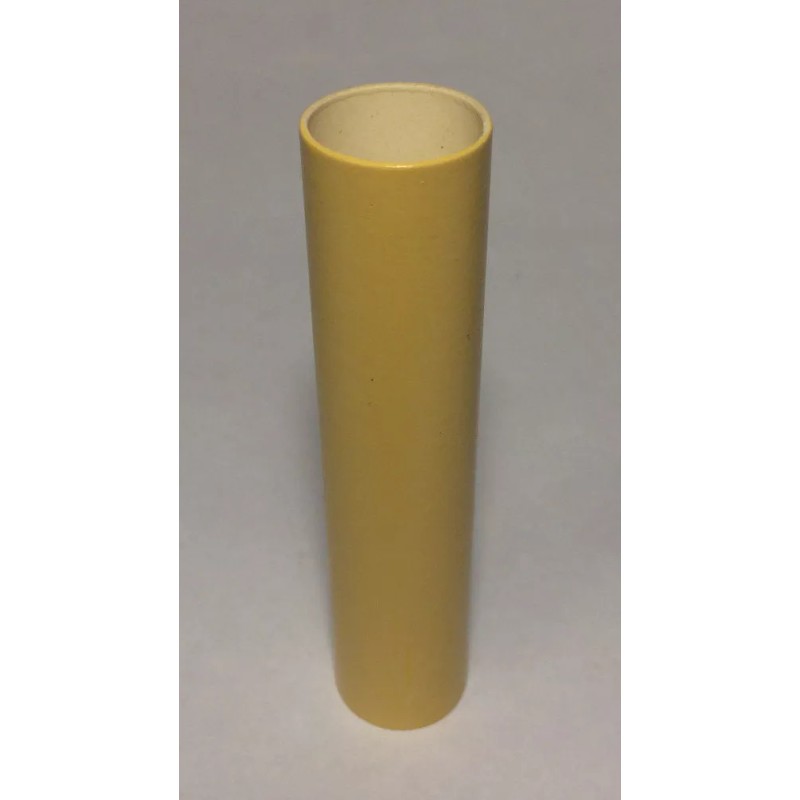 Lamp 4" Tan Gold Plain Paper Candle Cover Chandelier Lamp