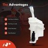 A-Premium Windshield Washer Reservoir Tank Assembly Compatible with Kia Optima