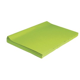 Spectra 0059110 Deluxe Bleeding Tissue Paper, 20" x 30" Size, Spring Green (Pack of 24)
