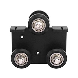 Zeelo 1set CR10 3D Extruder Back Support Plate with Pulley Extruding Backplate for Creality Ender-3 Ender 3s Ender 3 Pro Cr-10 Cr-10S S4 S5 Series Aluminum Extrusions Frame 3D Printers