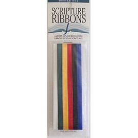 Design One Scripture Ribbons - Provides Bookmark/Quick Reference Tool (Multi)