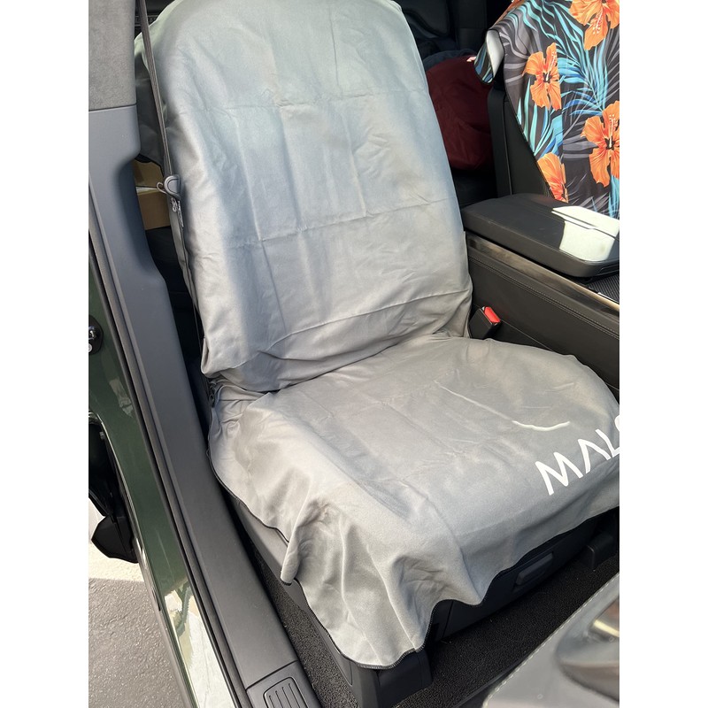 Malo'o - Funda para asiento de toalla, Gris