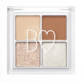 B IDOL The Eye Palette, 104, Instinct Nude Beige, 0.3 oz (8 g), Eyeshadow, 3D Feel, Highlighter