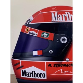 WOW!!! Michel Schumacher F1 Formula Race Car Helmet Style Sign HD 3D