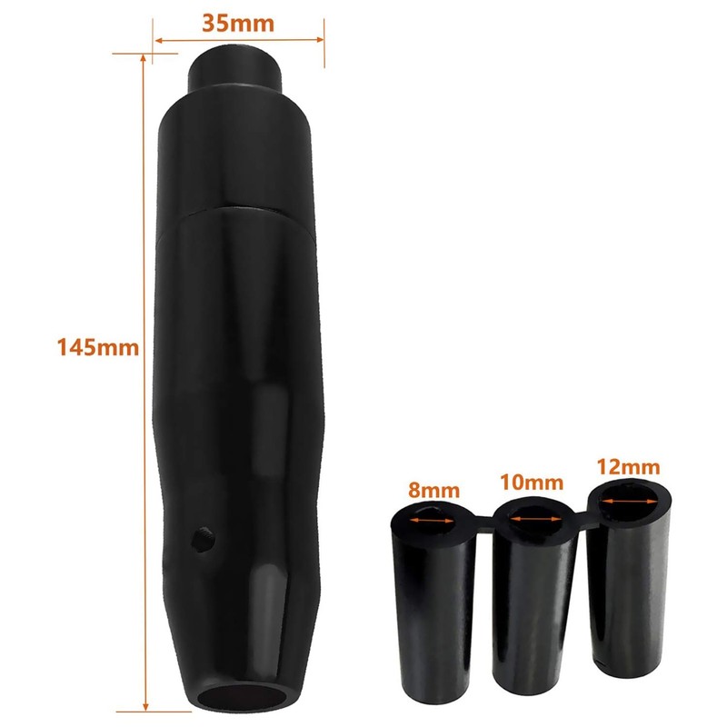 Lunsom Automatic Shift Knob Metal Car Shifting with Push Button