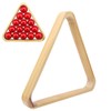 Billiard Pool Ball Triangle Wooden Professional Triangle and Diamond Snooker