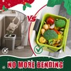 COMTAR Kitchen Waste Bin with Hooks 5L, Indoor Kitchen Sealed