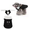 Dog Suit Soft Breathable Fashionable Bow Tie Puppy Costume for
