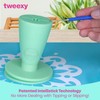 tweexy Hinge Untippable Vinyl Weeding Scrap Collector | IntelliStick Anti-Spill