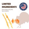 iPaw Turkey Tendon for Dogs, Ingredient Sourced from USA, Hypoallergenic,