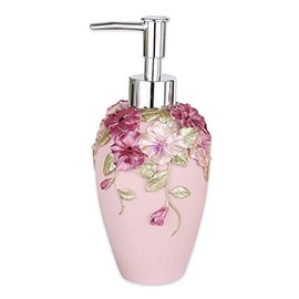 SELLONWANELO Pink Dish Hand Soap Dispenser Lotion Pump Bottle for Bathroom Kitchen