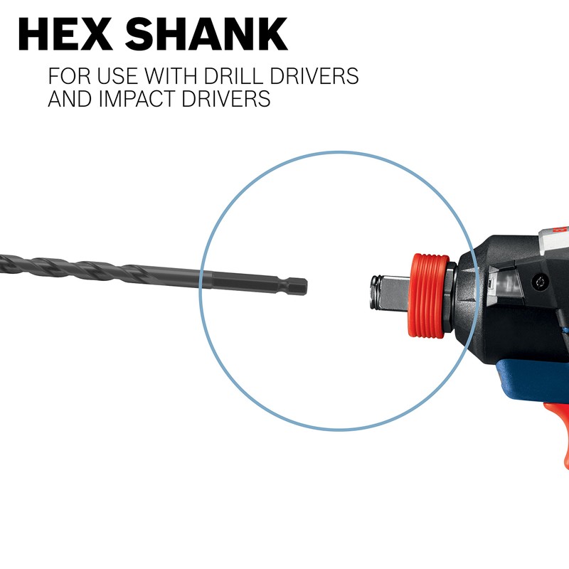 Bosch IMC06 1/4" Impact MultiConstruction Drill Bit