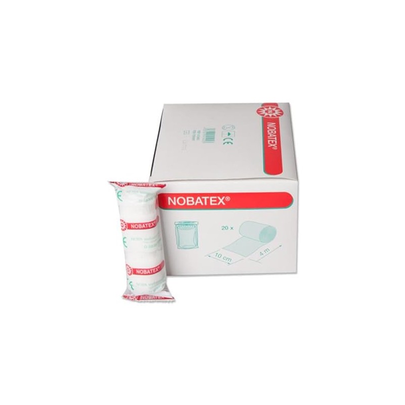 Nobatex Elastic Gauze Bandages in Foil Pack of 20 4