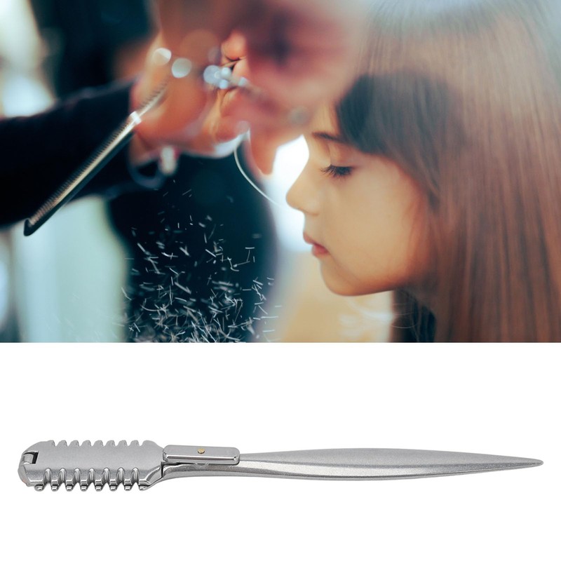 Double Sided Hair Cutting Razor Comb, Hair Thinning Comb, Double