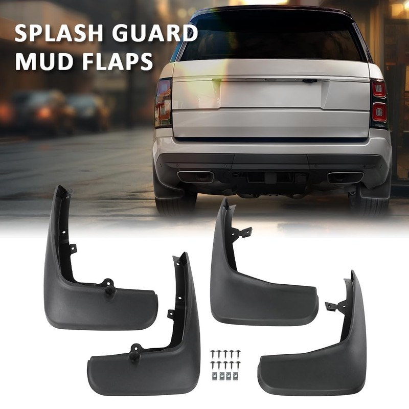G-PLUS 4PCS Mud Flaps Splash Guards Mudguards Mudflaps with Hardware