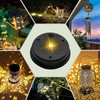 Fransande-10cm Pack of 2 Large Solar Light Replacement Top for