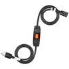 FIRMERST 1875W Outdoor Extension Cord with Waterproof Switch 6 Feet
