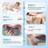 Esponja de Baño Exfoliante 3D Supersuave para Piel Muerta (Rosa