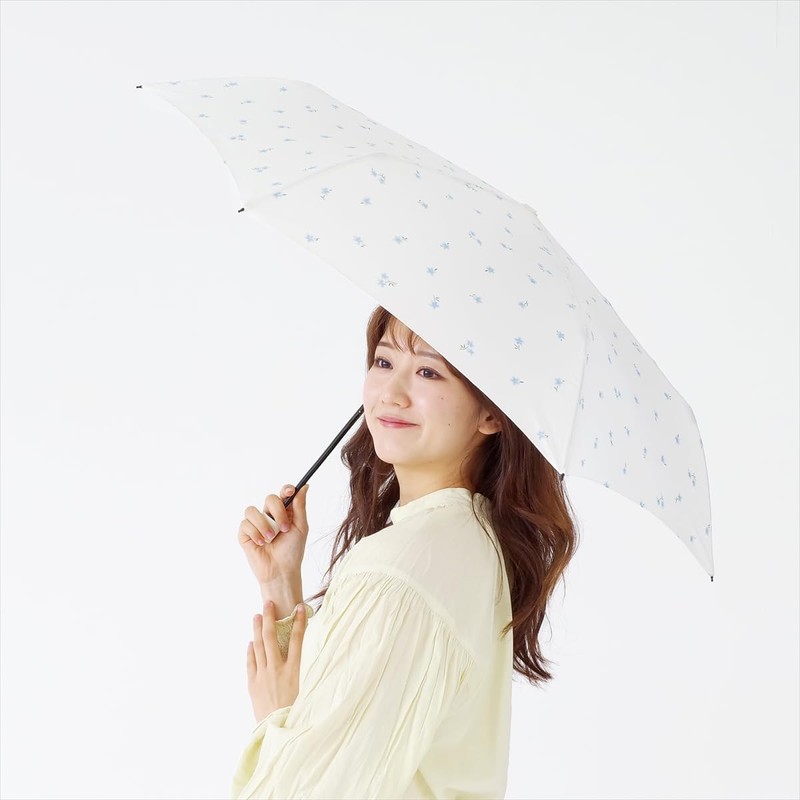 Nifty Colors 1708 OF Folding Umbrella, Petite Fleur Slender Mini