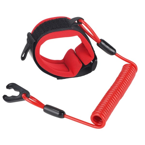Floating Wrist Strap for Yamaha WaveRunner Mwv Lancd-00-Rd, Adjustable Boat