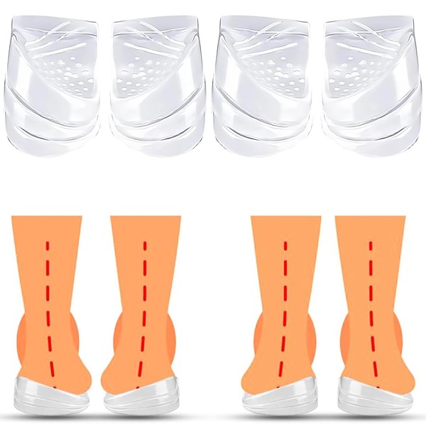 Overpronation Insoles, 2 Pairs Pronation Orthotic Insoles, 3 Layers Adjustable