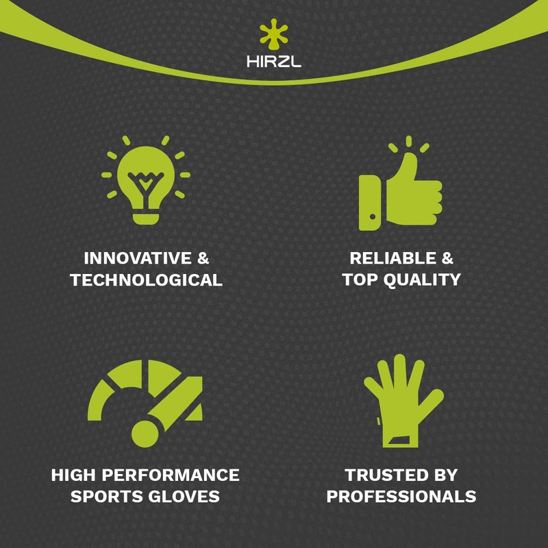 HIRZL GRIPPP Light FF (All Black, L/9)