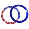 Watch Bezel Insert Blue Black Red 38mm Ceramic Bezel Aluminum