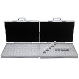 Two AideTek BOXALL72 SMD SMT Resistor Capacitor 1206 0805 0603 Box Organizer Craft Beads Storage 72 Compartments on Each Box