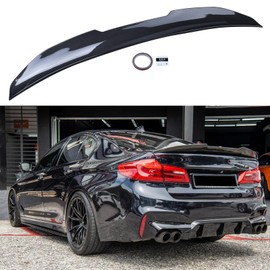 AOKAILI Rear Gloss Black Trunk Spoiler Wing Compatible with 2017-2023 5 Series G30 and F90 M5 Sedan Spoiler