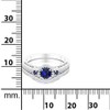 Belinda Jewelz - Anillo de compromiso para mujer (plata platino)