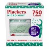 300 CT Plackers Micro Mint Dental Floss Tooth Picks Plastic