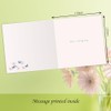 Birthday Card. Butterfly Design. Supplied with Pink Envelope. 150x150mm when