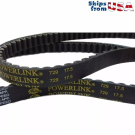 FANCY SCOOTERS 2 of Gates Powerlink 729 17.5 30 CVT Drive Belt Long Case 50cc 4-stroke 139QMB