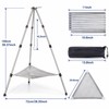 Portable Camping Fire Pit Tripod for Outdoor Campfires – Foldable