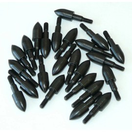 Hobo Archery Products 125 gr Bullet Target Field Points Crossbow 11/32 - Weight Sorted Qty 12,24,36,48 - 24