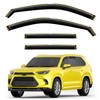 Deejecsun in-Channel Window Rain Guards Fit for Toyota Grand Highlander