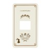 Ohm Electric Fashion Plate Rabbit Single Gang Switch Cover Switch