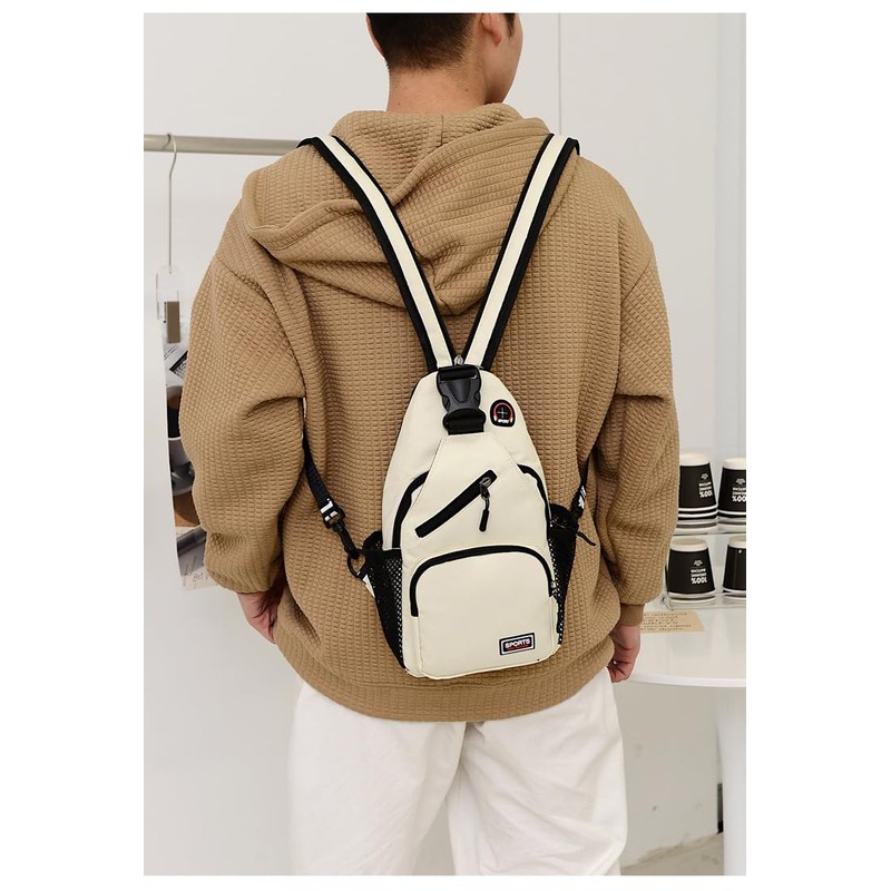 Brymthy Sling Backpacks Chest Shoulder Crossbody Purse Surper Light Handbag