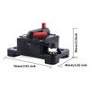 ANJOSHI 300 Amp Circuit Breaker 30A-300A with Manual Reset Waterproof