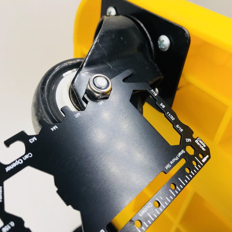 Toolcard 46 in 1 Card Multitool, Stainless Steel Wallet Card