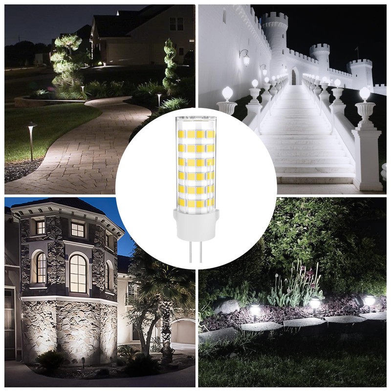 G4 LED Bulb JC Type Bi-Pin Base Light Bulbs 6W
