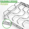 Rib Rack for Smoking, Foldable Rib Rack, Stainless Steel 4