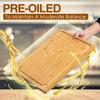 Extra Large Cutting Board, 17.6" Bamboo Cutting Boards for Kitchen