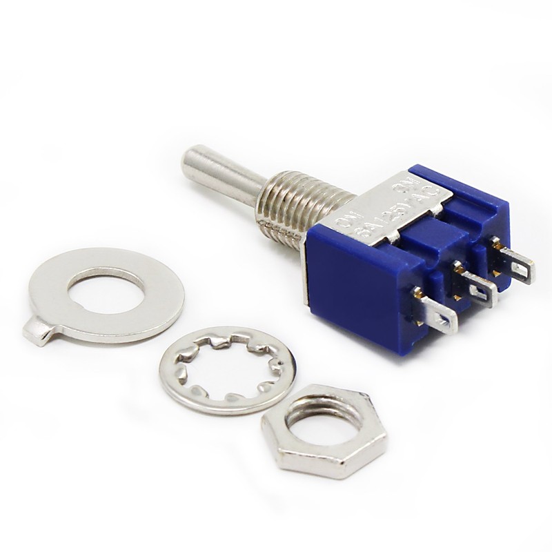 Aussel AC 125 V / 6 A On-On Mini Toggle