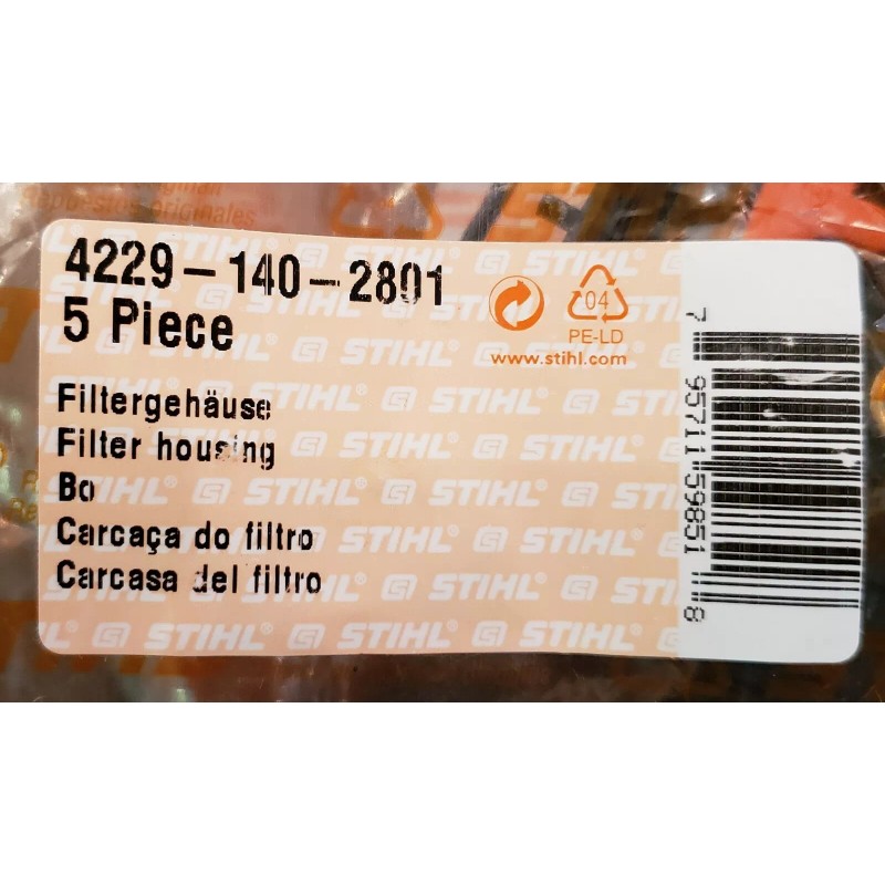 STIHL NEW Genuine STIHL Filter Housing w/Choke Lever BG55 BG85