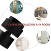 SANATO Black Cylindrical Floor Mounted Stainless Steel 304 Door Stop