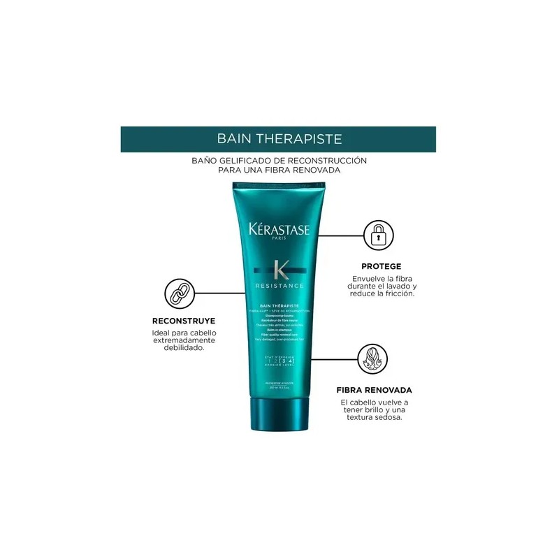 Kit Tratamiento Para Cabello Dañado Debilitado y Procesado Kérastase Therapiste