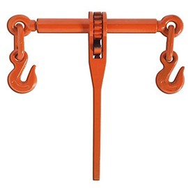 Koch 099212 1/4-Inch Ratchet Load Binder, Grade 43, for Transport Chain, Tie Down, Hauling, Towing, Powder Coated Orange Steel, 2,600 lbs. Working Load Limit