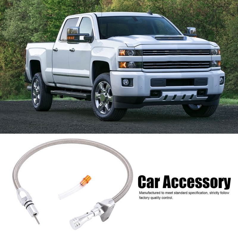 Car Dipstick, Flexible Transmission Dipstick Replacement for GM SBC BBC
